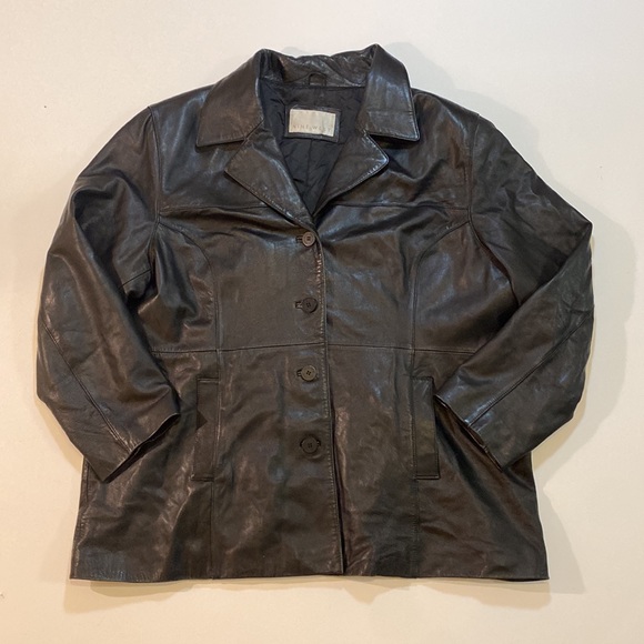Nine West leather jacket